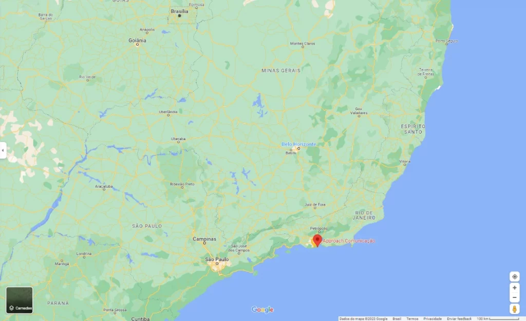 mapa contato approach